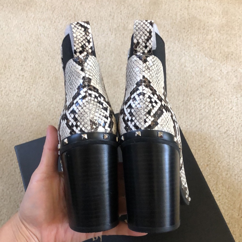 New Charles David Python Snake Booties Boots - image 7